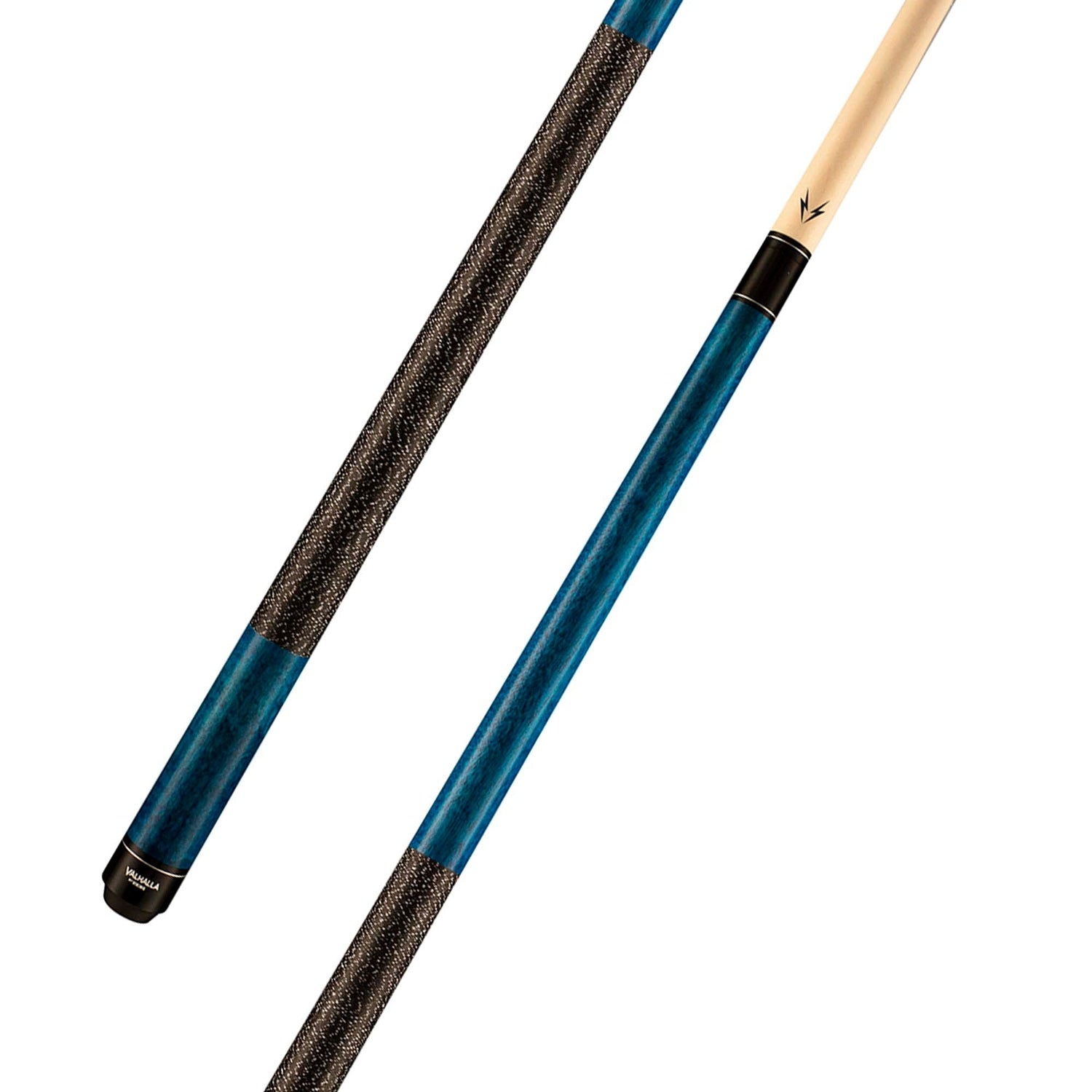 Valhalla by Viking Series 120 VA113 Hard Rock Maple Cue, Blue Stain