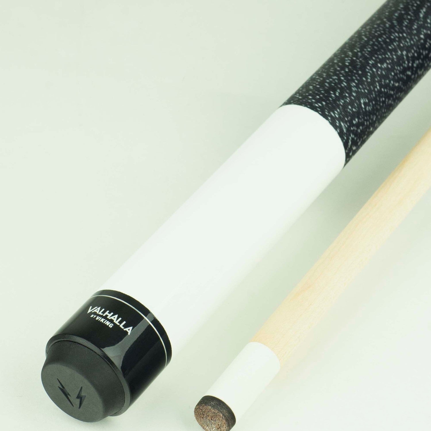 Valhalla by Viking Series 120 VA118 Hard Rock Maple Cue, Ultra White Opaque