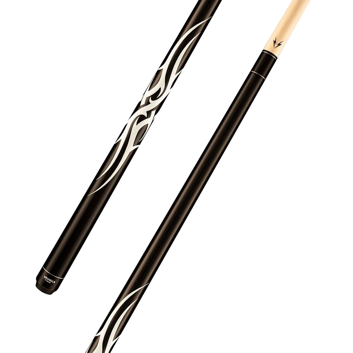 Valhalla by Viking Series 200 VA204 Hard Rock Maple Cue, Monochrome Graphic Transfers