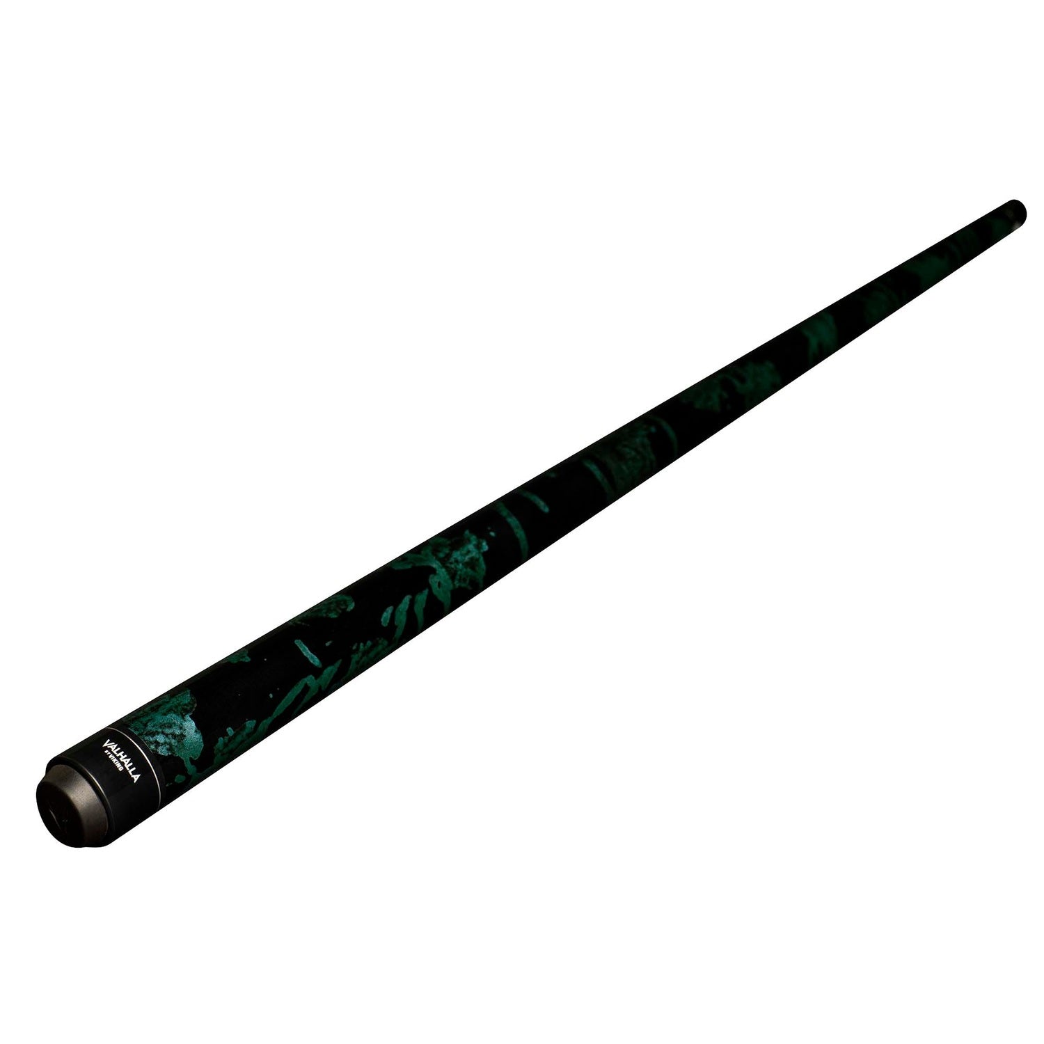Valhalla by Viking Series 200 VA214 Hard Rock Maple Cue, Teal Marble Paint