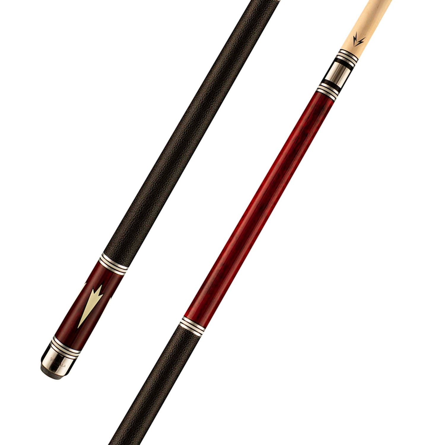 Valhalla by Viking Series 900 VA902 Hard Rock Maple Cue, Stainless Steel Butt and Joint