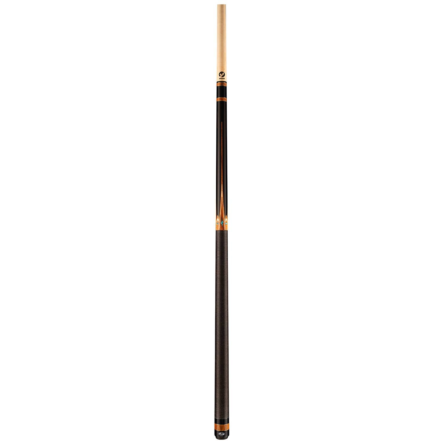 Viking Ovation OV0600 West African Ebony Cue, Pau Ferro Inlays