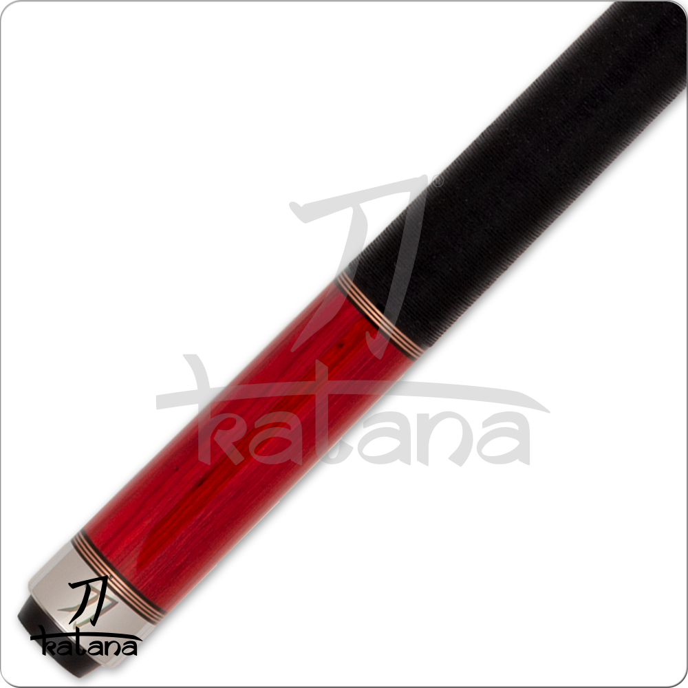 Katana Dragon KAT2504 Cue with Carbon Fiber Shaft - Red