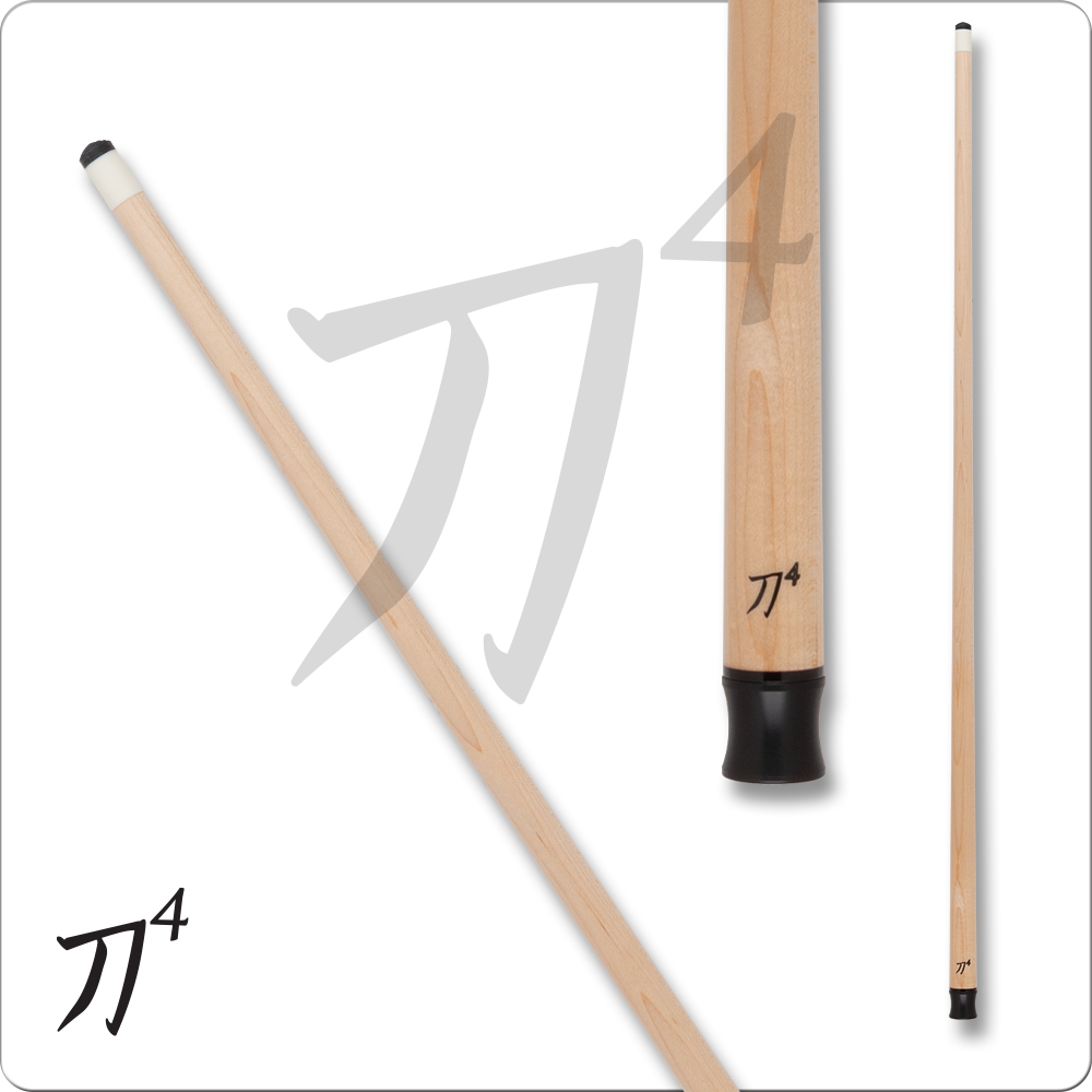 Katana Dragon KAT2505 Cue with Wood Shaft - Black