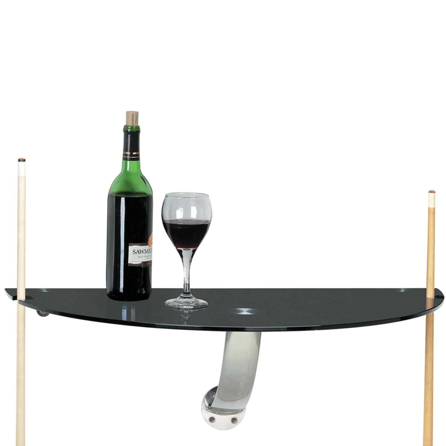 10" H 30" W 15" D WALL PUB TABLE