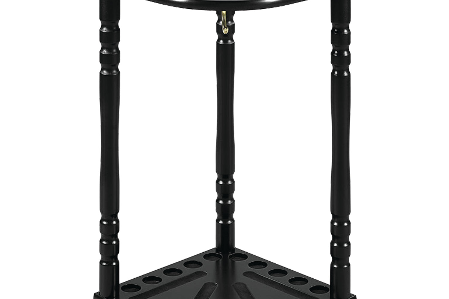 FLOOR CUE RACK - BLACK