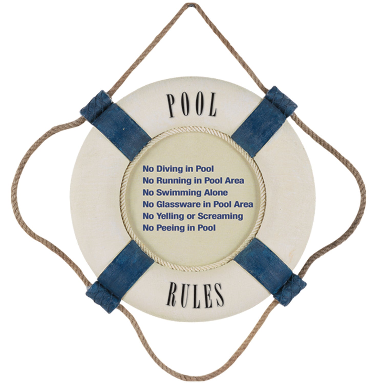 15" OUTDOOR POOL RULES