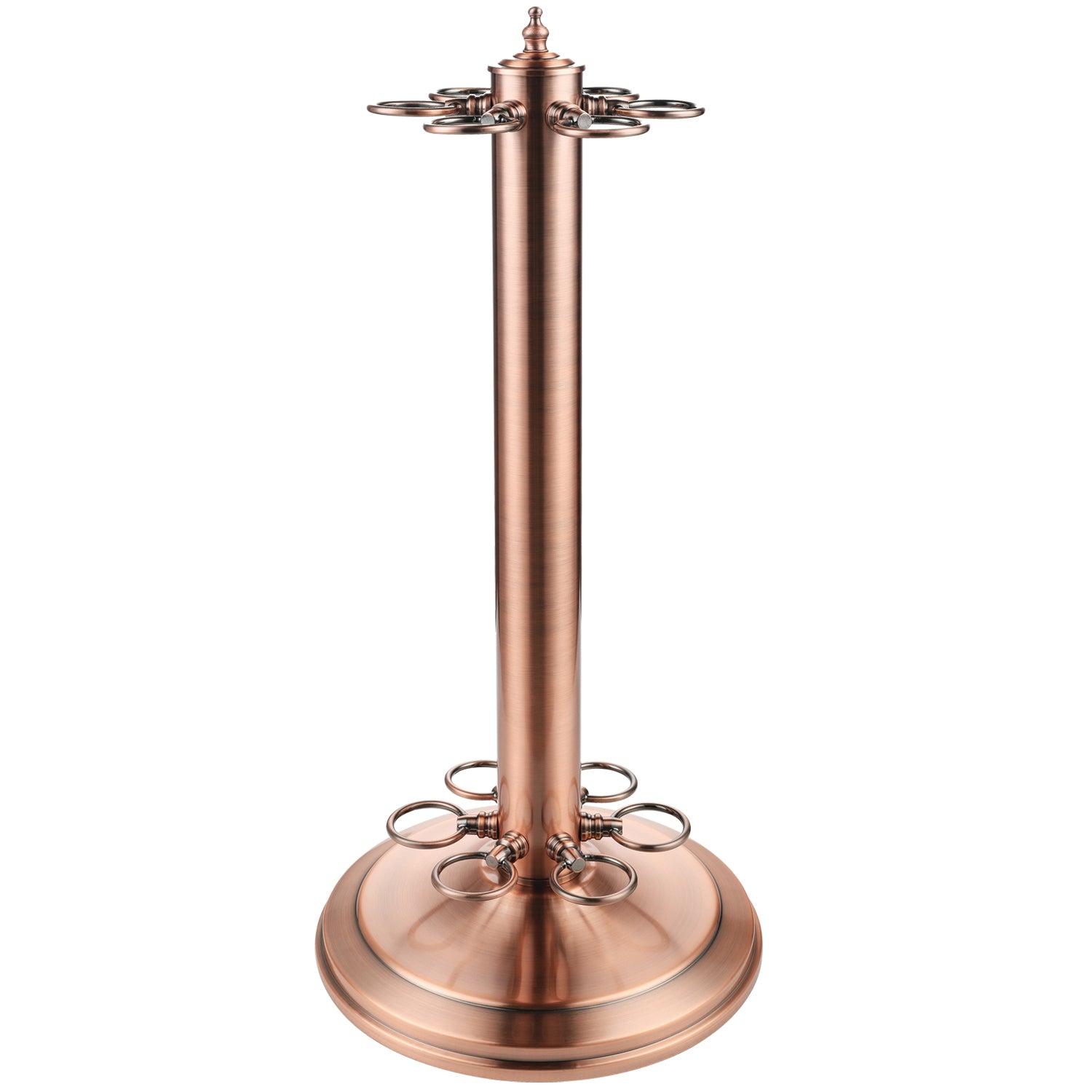 24"H POOL CUE HOLDER-ANTIQUE COPPER