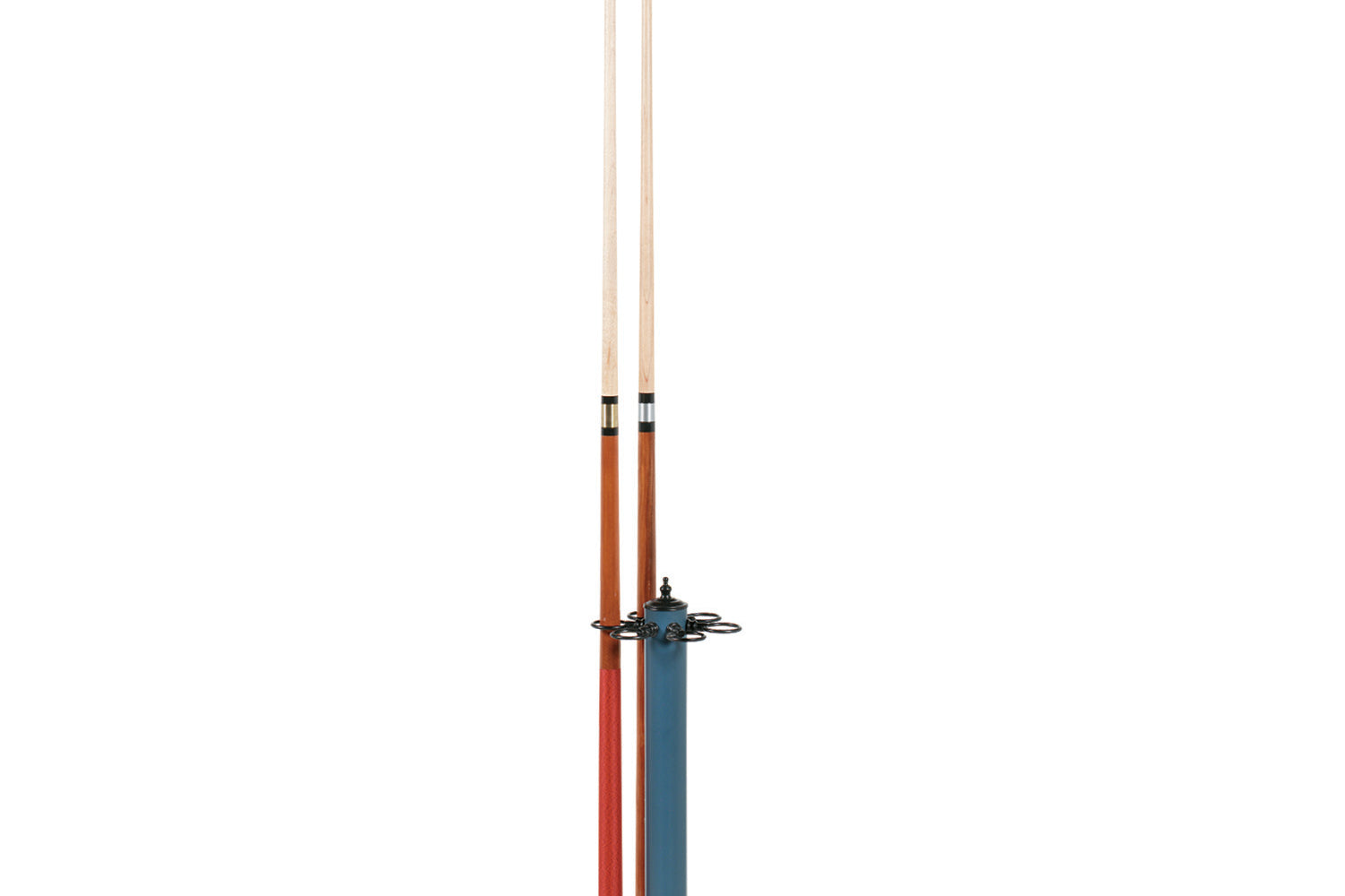 24"H POOL CUE HOLDER-MATTE BLUE