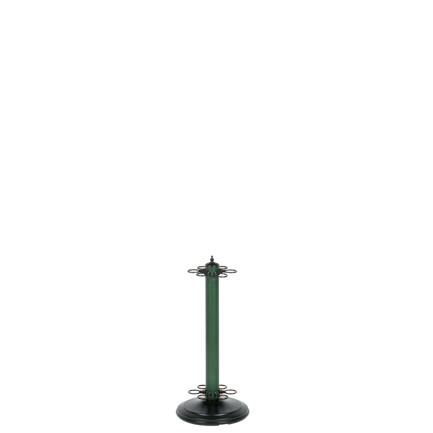 24"H POOL CUE HOLDER-MATTE GREEN