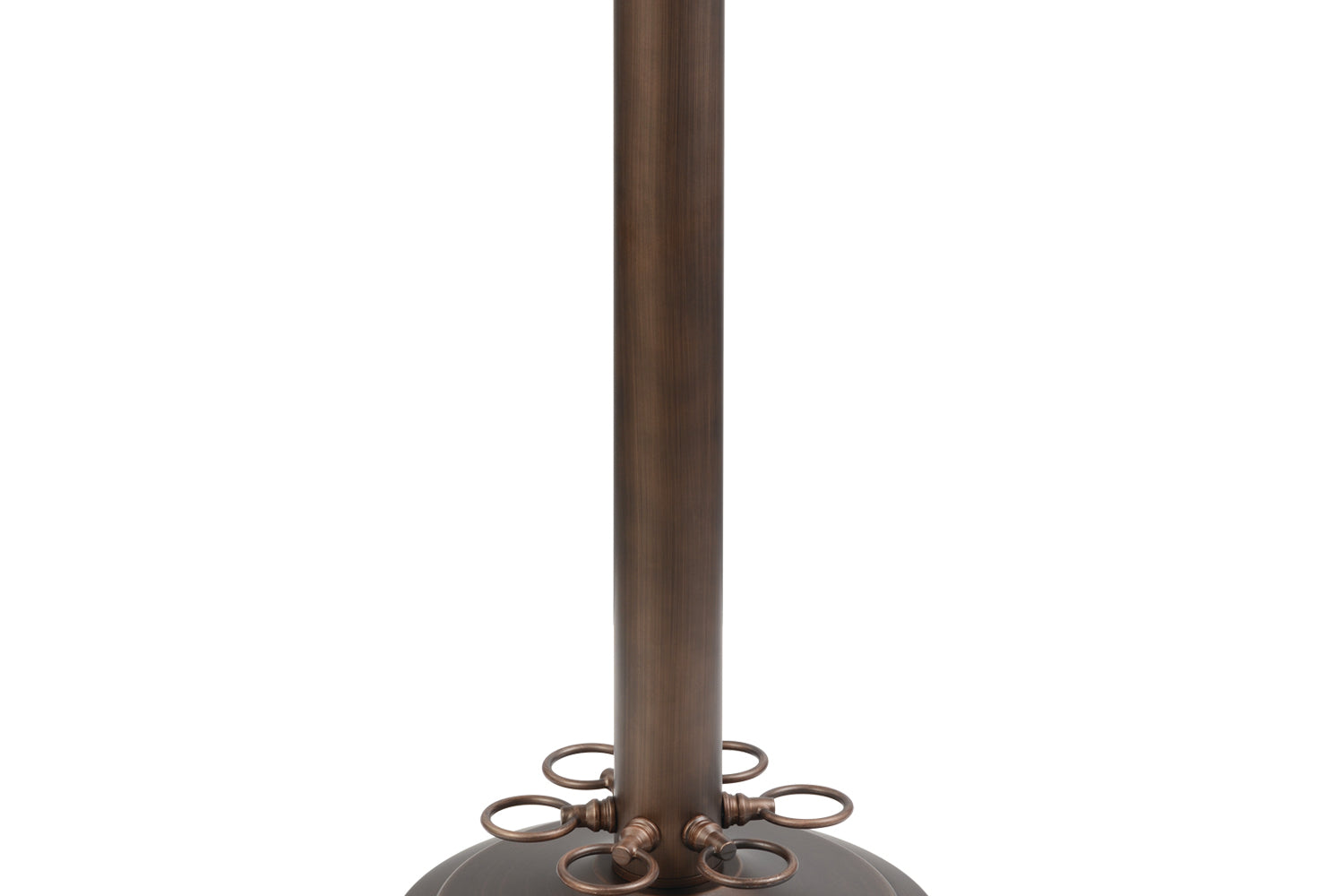 24"H POOL CUE HOLDER-OIL RUBBED BRONZE