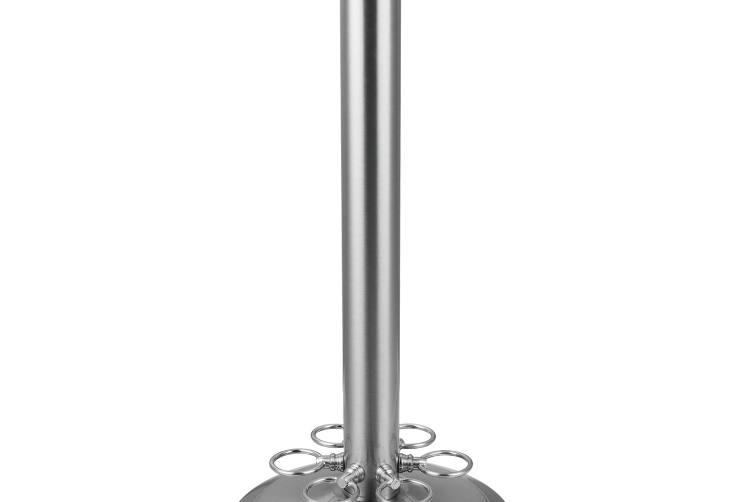 24"H POOL CUE HOLDER-STAINLESS