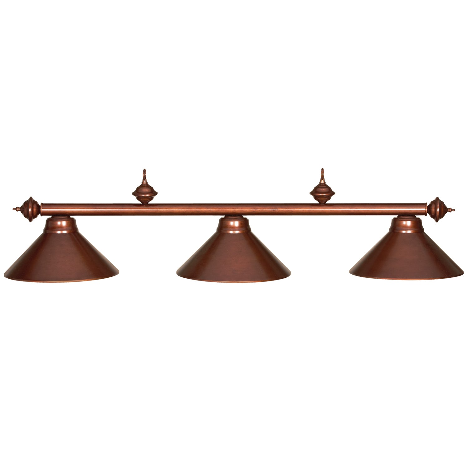 54" 3LT BILLIARD LIGHT- CHESTNUT