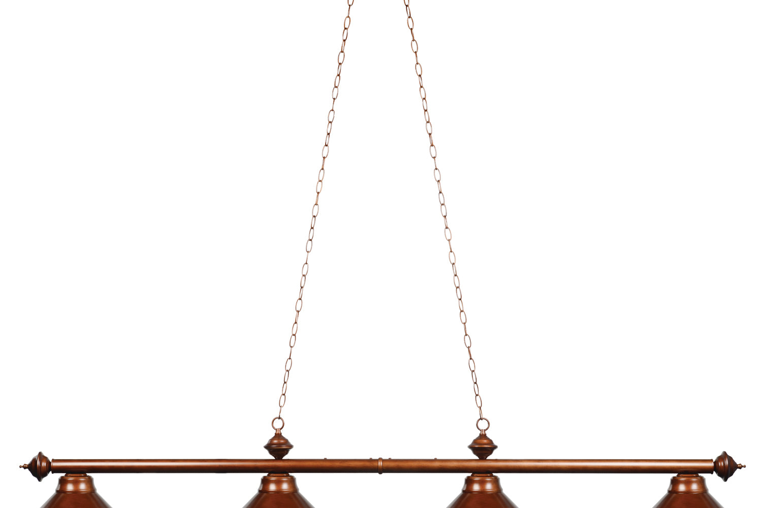 78" 4 LT BILLIARD LIGHT-CHESTNUT