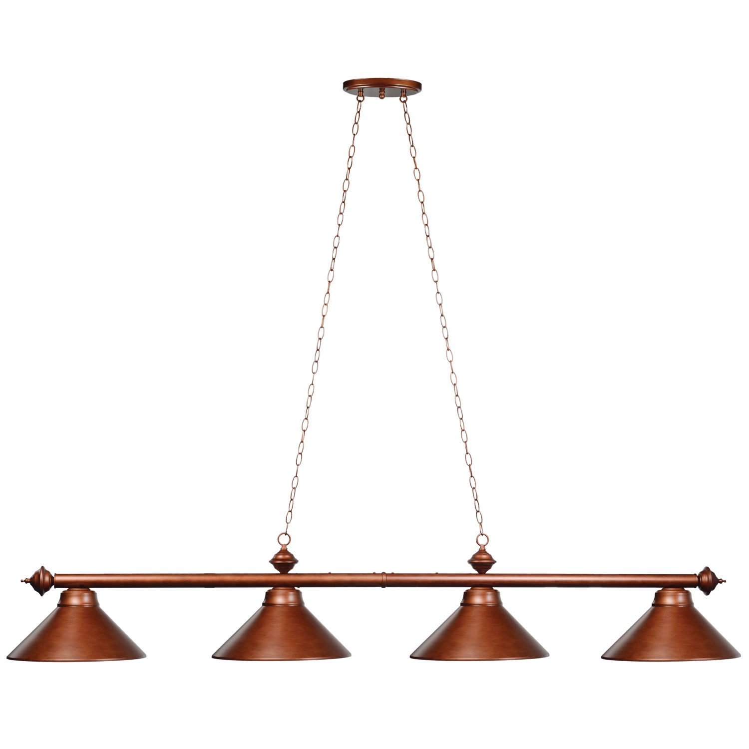 78" 4 LT BILLIARD LIGHT-ENGLISH TUDOR