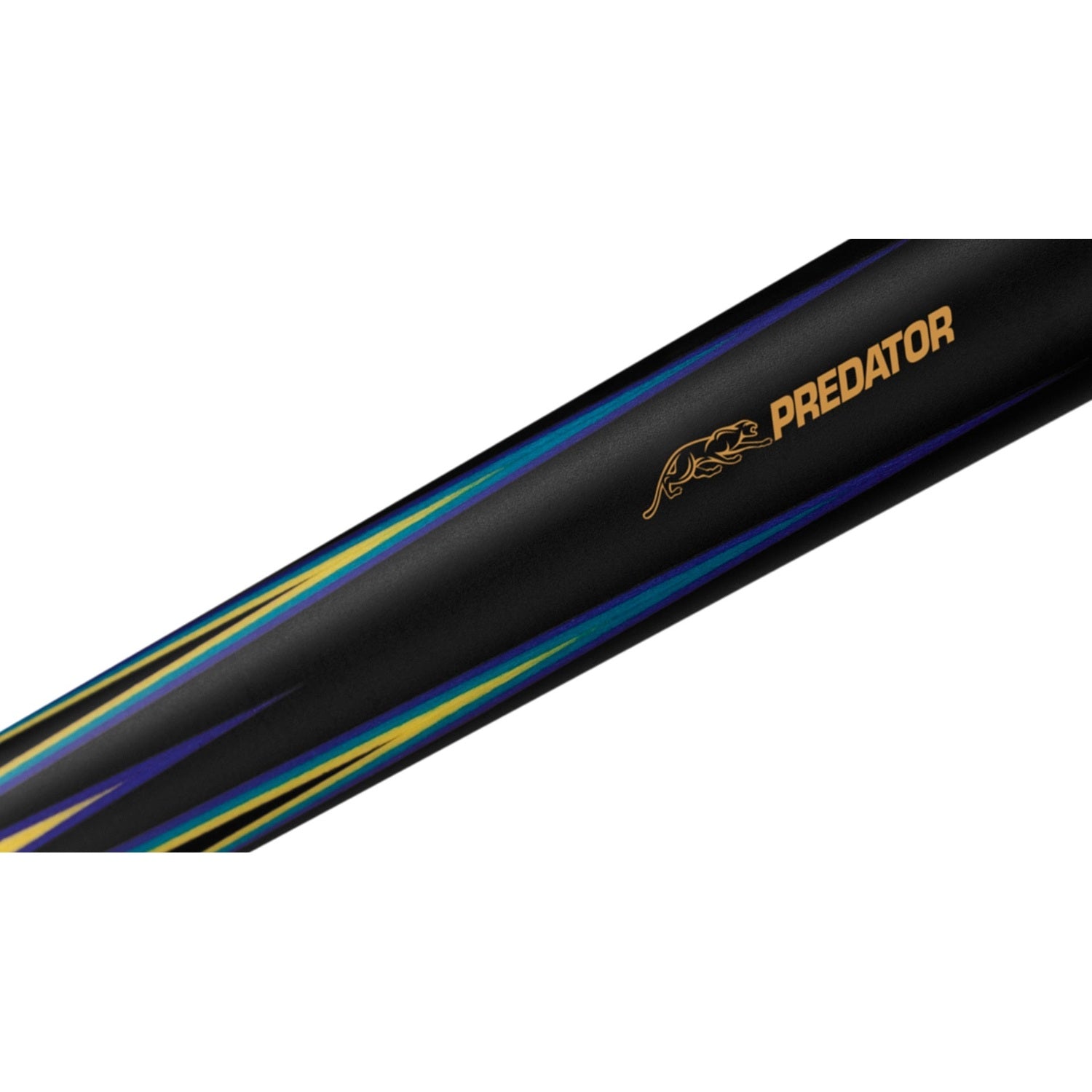 Predator 8 Point Sneaky Pete Black/Curly/Blue Points Linen Wrap Pool Cue