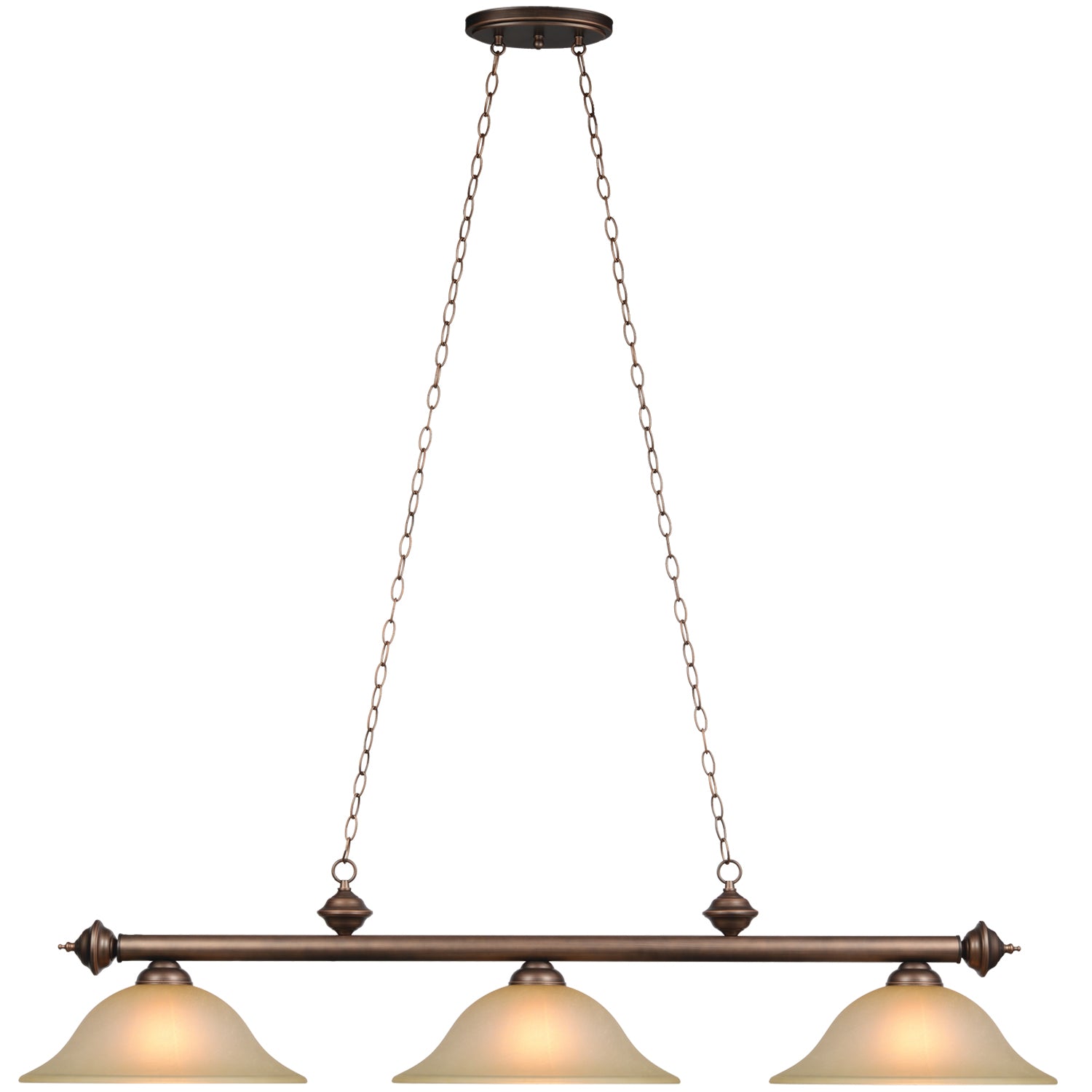 3 LT 60" OIL RUBBED BRONZE