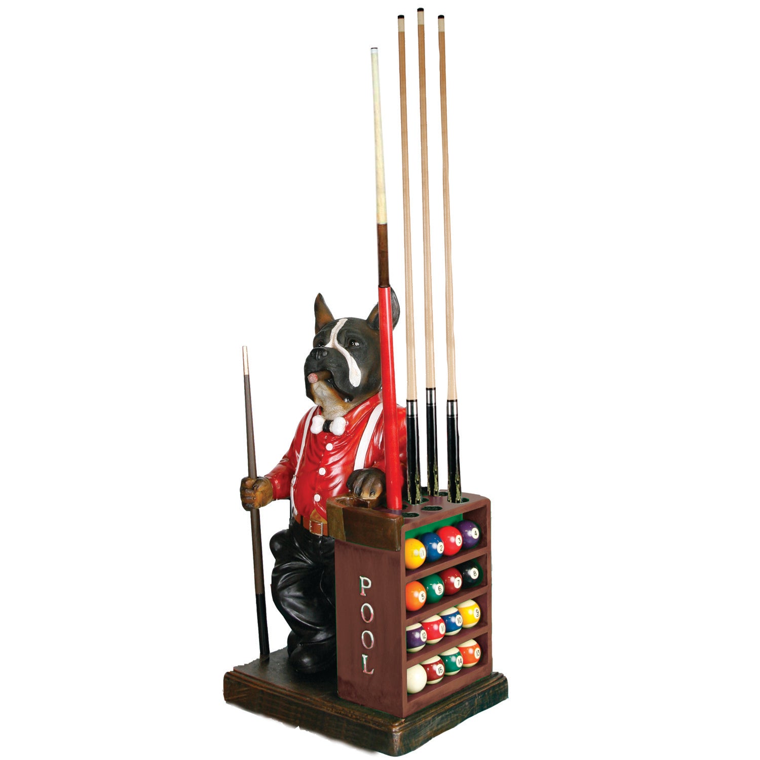 Ram Game Room Dog Cue & Ball Holder