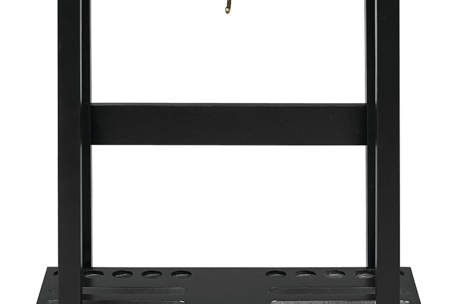STRAIGHT FLOOR CUE RACK-BLACK