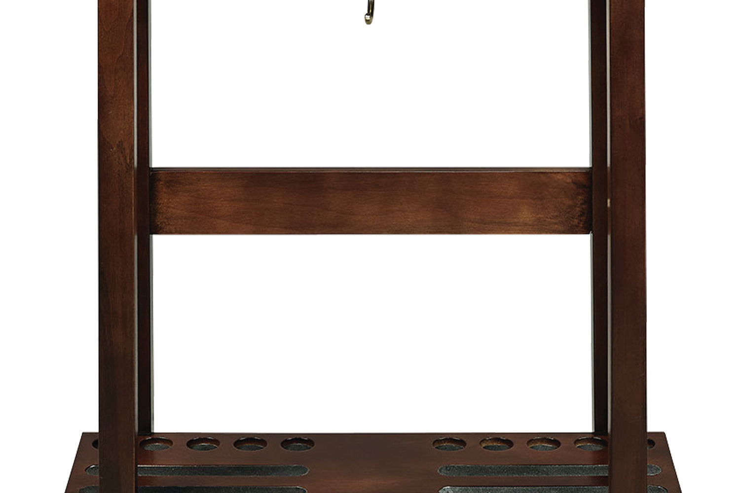 STRAIGHT FLOOR CUE RACK-CAPPUCCINO