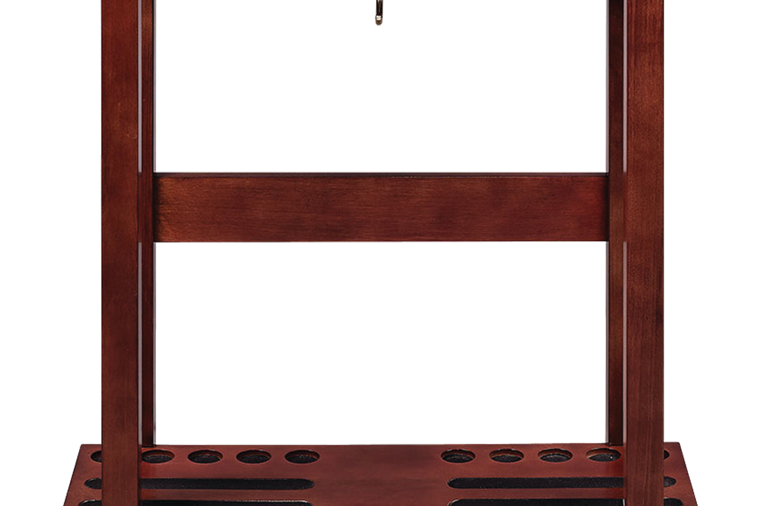 STRAIGHT FLOOR CUE RACK-ENGLISH TUDOR