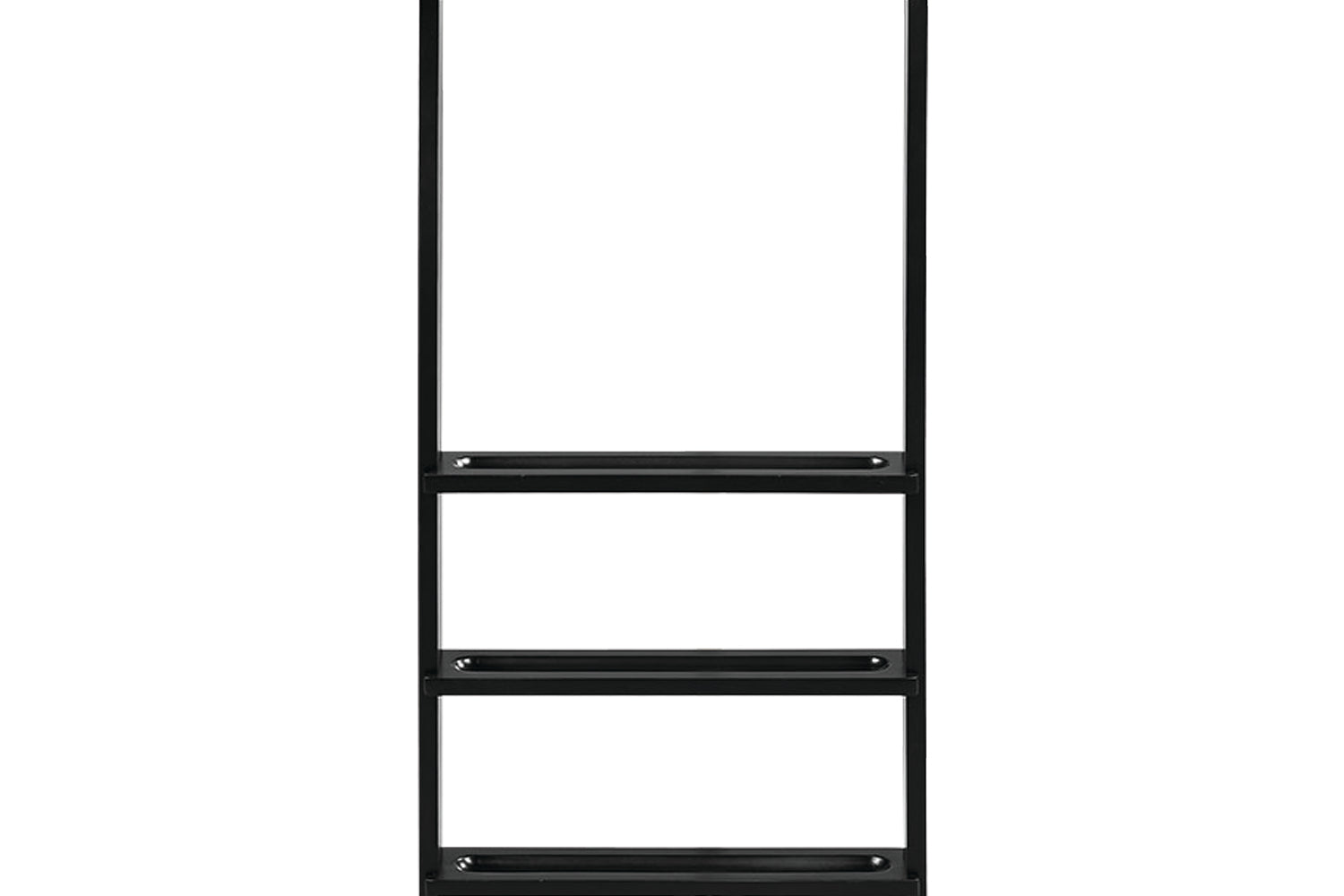 WALL CUE RACK - BLACK