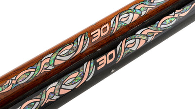 Predator Carom 30th Anniversary Limited Edition Carom and 3-Cushion Cue - Cocobolo