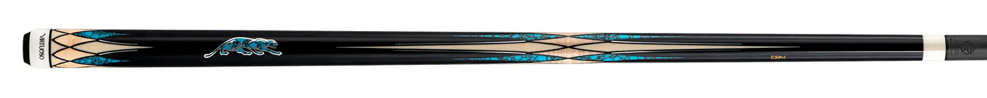 Predator CRM Virtuoso Black / Turquoise Carom Cue