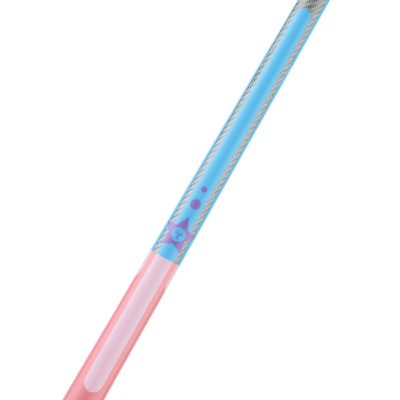 Poison Candy Sugar Pool Cue with Carbon Fiber Shaft - Pink/Light Blue - No Wrap