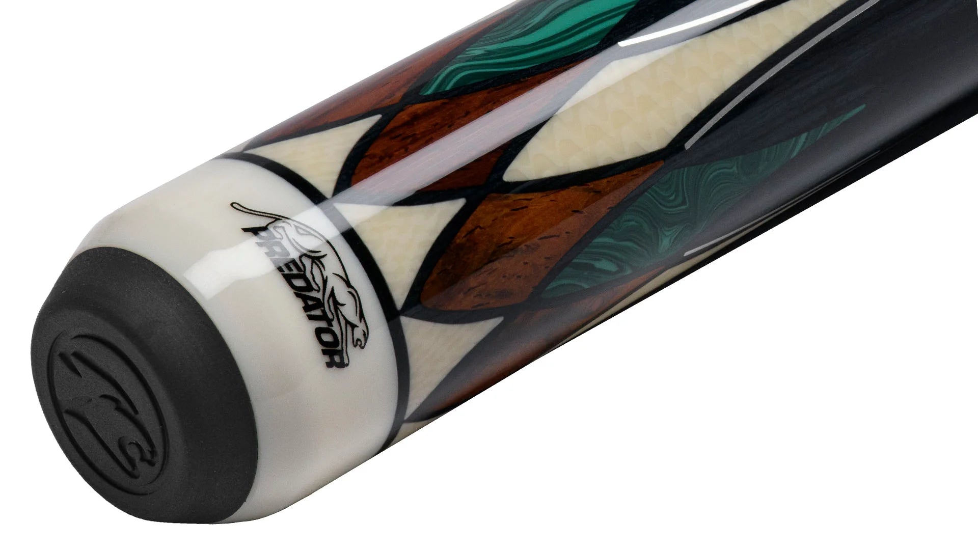 Predator CRM Virtuoso Black / Cocobolo and Malachite Carom Cue