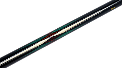 Queue de carambole Predator CRM Virtuoso Noir / Cocobolo et Malachite