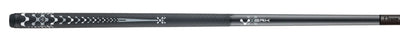 Poison VX Break Cue with Venom Carbon Fiber Shaft - Black/Grey