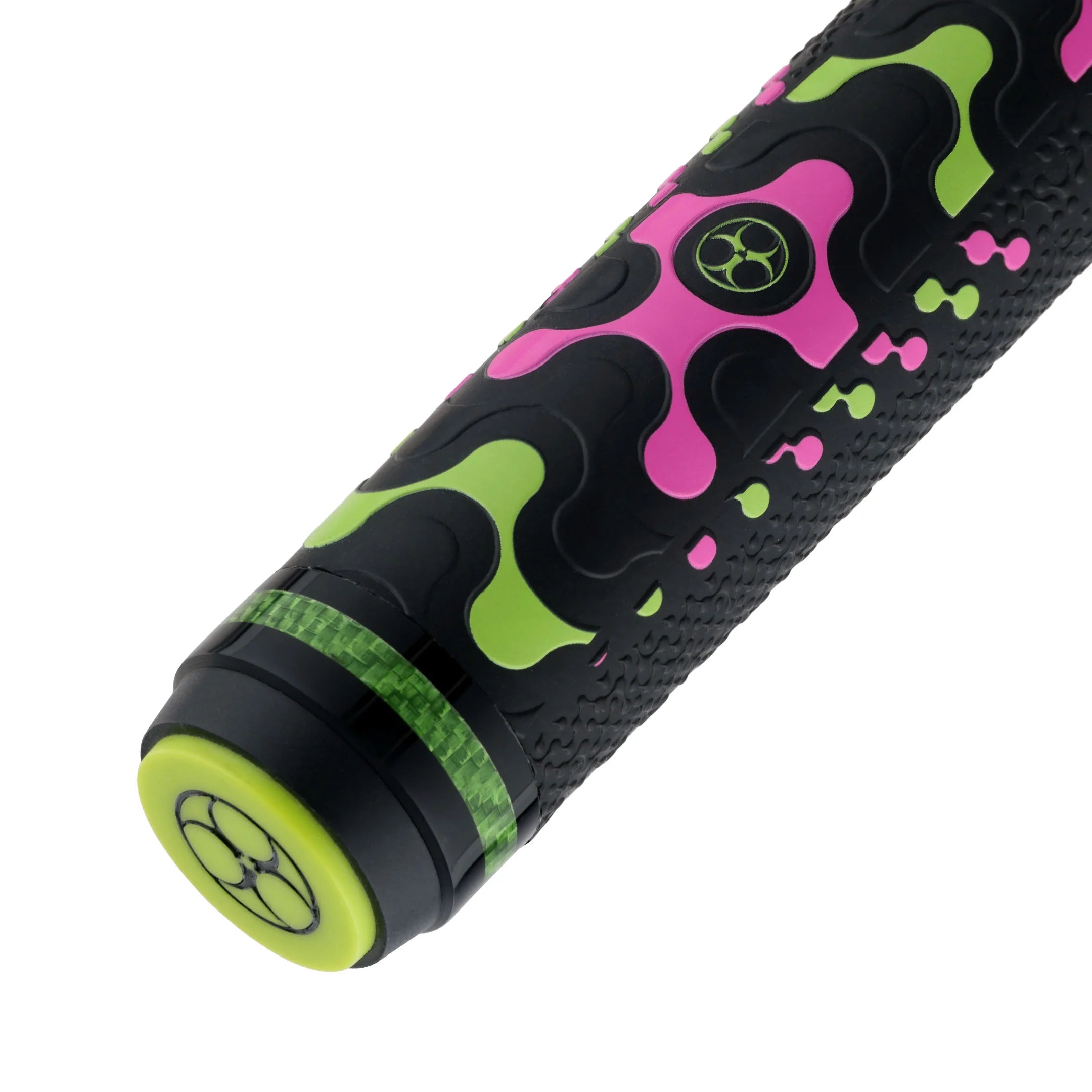 Poison VX Break Cue with Venom Carbon Fiber Shaft - Green/Pink