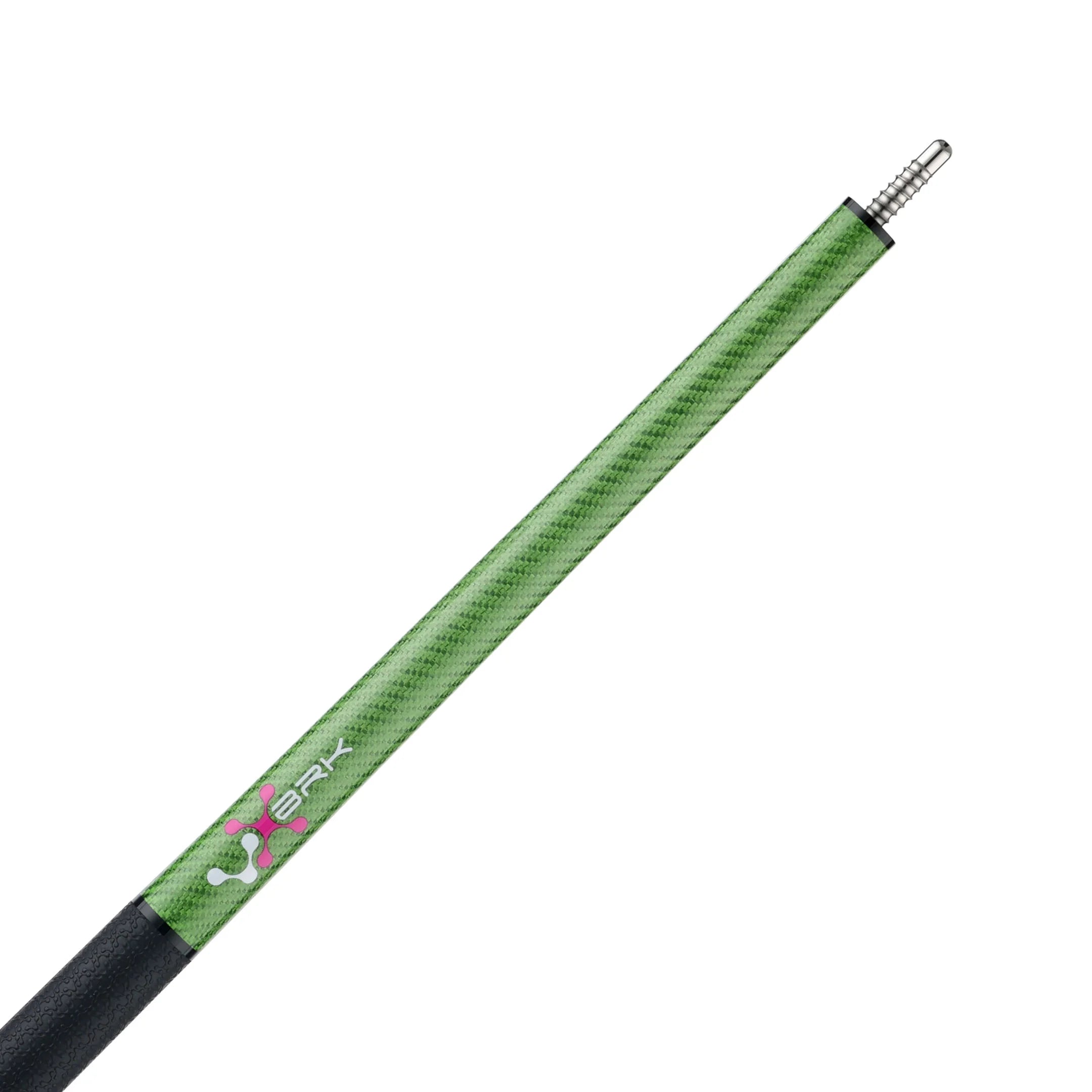 Poison VX Break Cue with Venom Carbon Fiber Shaft - Green/Pink