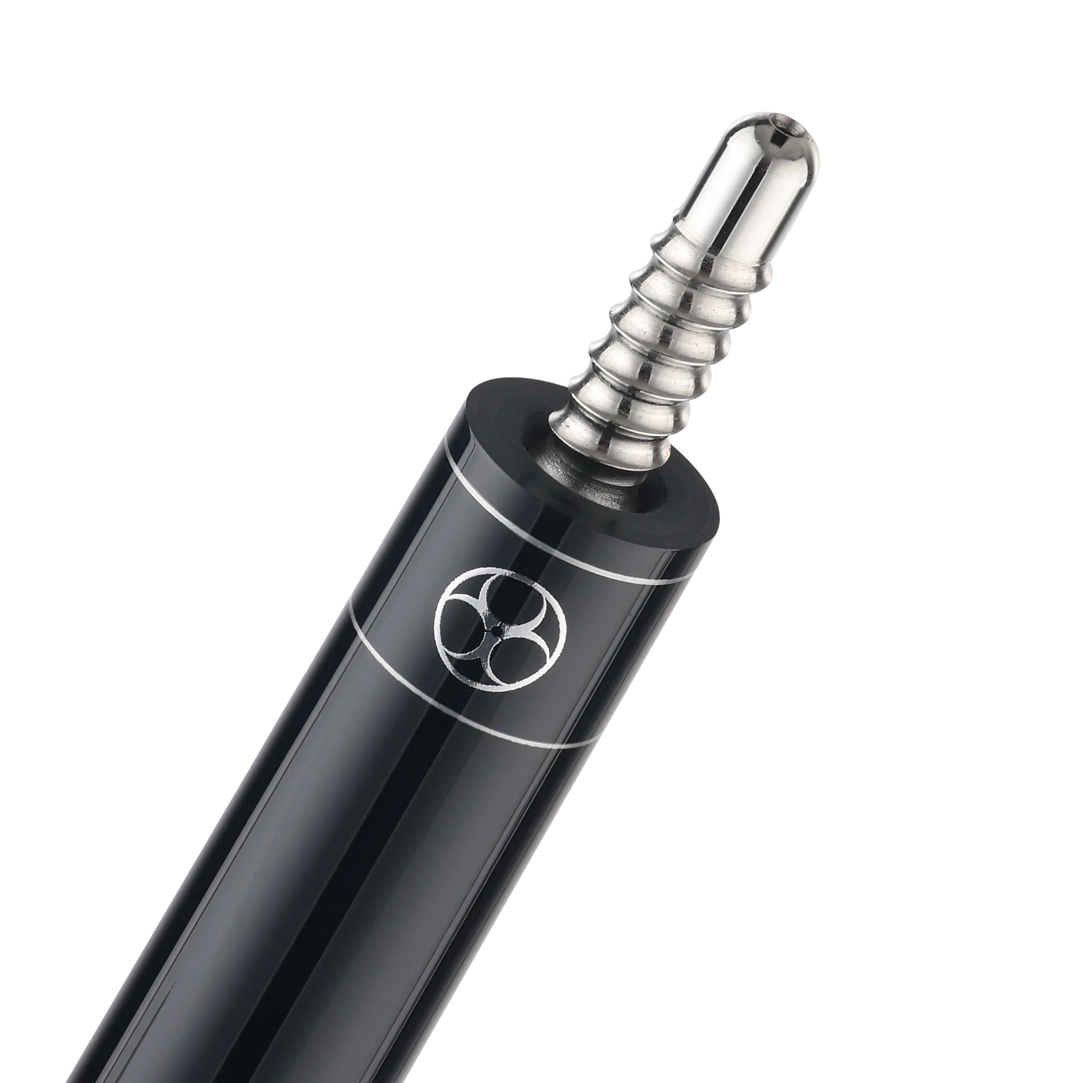 Poison Maelith Pool Cue with Carbon Fiber Shaft - Black/Red - No Wrap