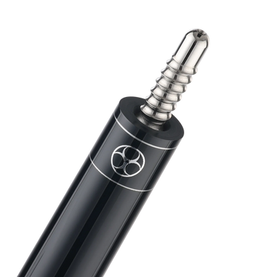 Poison Maelith Pool Cue with Carbon Fiber Shaft - Black/Red - No Wrap