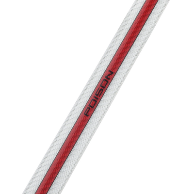 Poison Maelith Pool Cue with Carbon Fiber Shaft - Gray/Red - No Wrap