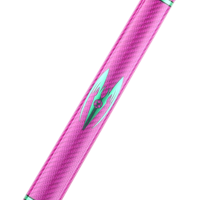 Poison Maelith Pool Cue with Carbon Fiber Shaft - Pink/Black - No Wrap
