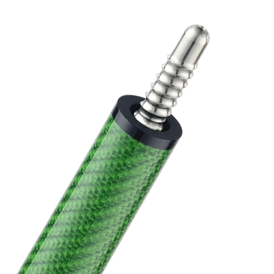 Poison VX Jump/Break Cue with Venom Carbon Fiber Shaft - Green/Pink