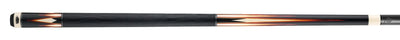Predator LE True Splice 16 Pool Cue - Ebony with Red/Orange Points - Leather Wrap