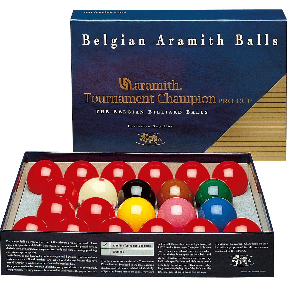 Aramith BBAEPC Pro Cup Tournament Champion Ball Set