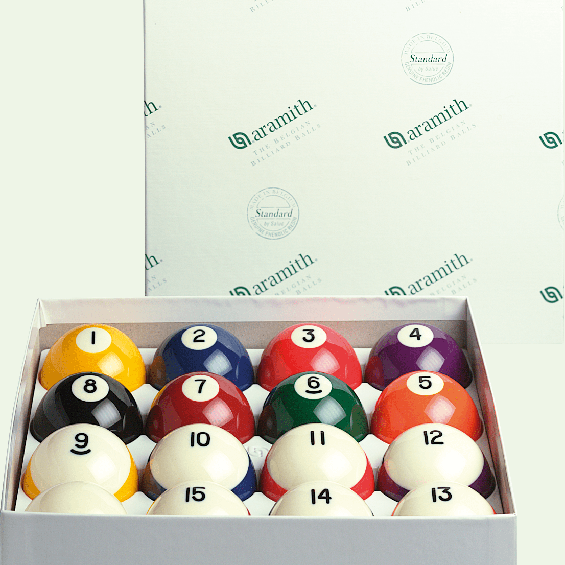 Aramith BBCB Crown Belgian Ball Set