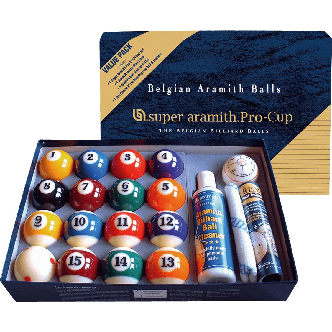 Aramith BBSAPVPK Super Pro Cup Value Pack