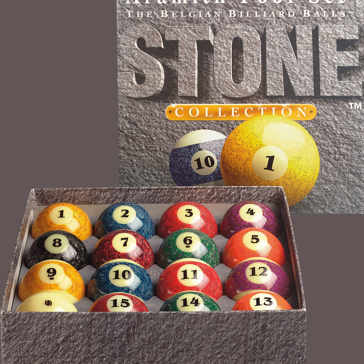 Aramith BBSTN Stone Ball Set