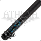 Athena ATH51 Pool Cue, Green & Blue Pin Stripe Design