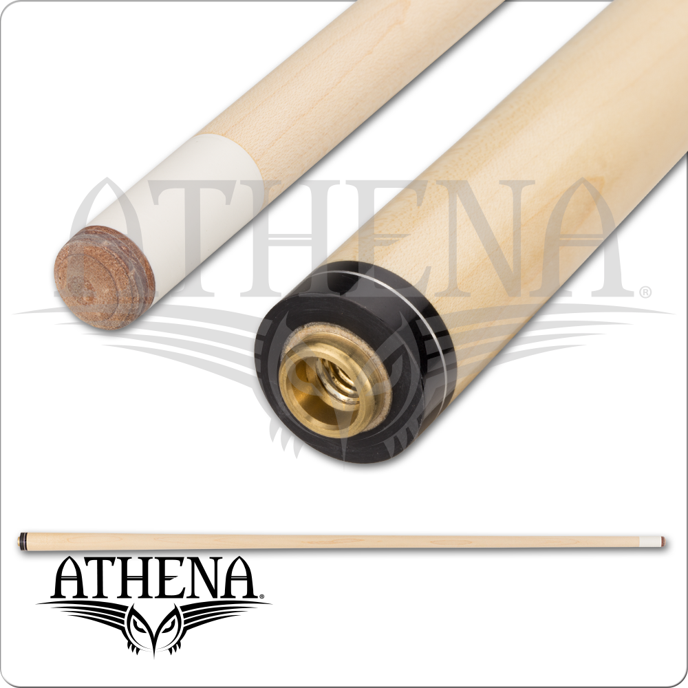 Athena ATH51 Pool Cue, Green & Blue Pin Stripe Design