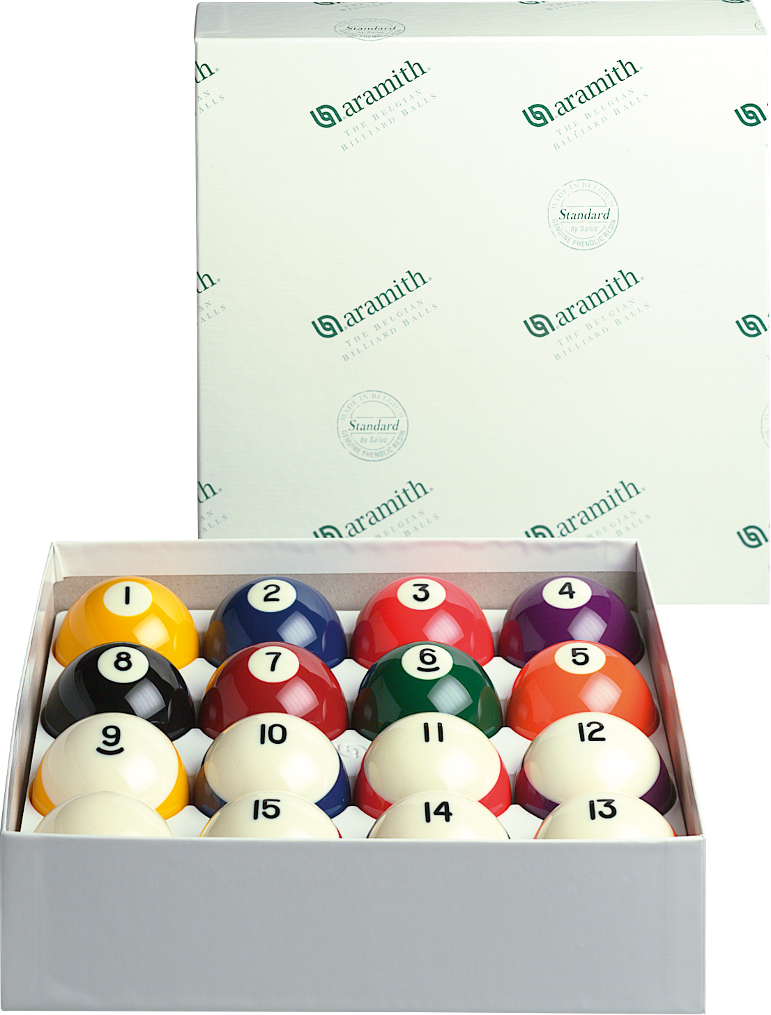 Aramith BBCB Crown Belgian Ball Set