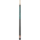 Viking BE0308 Teal Stain Cue, Premium Curly Maple Forearm