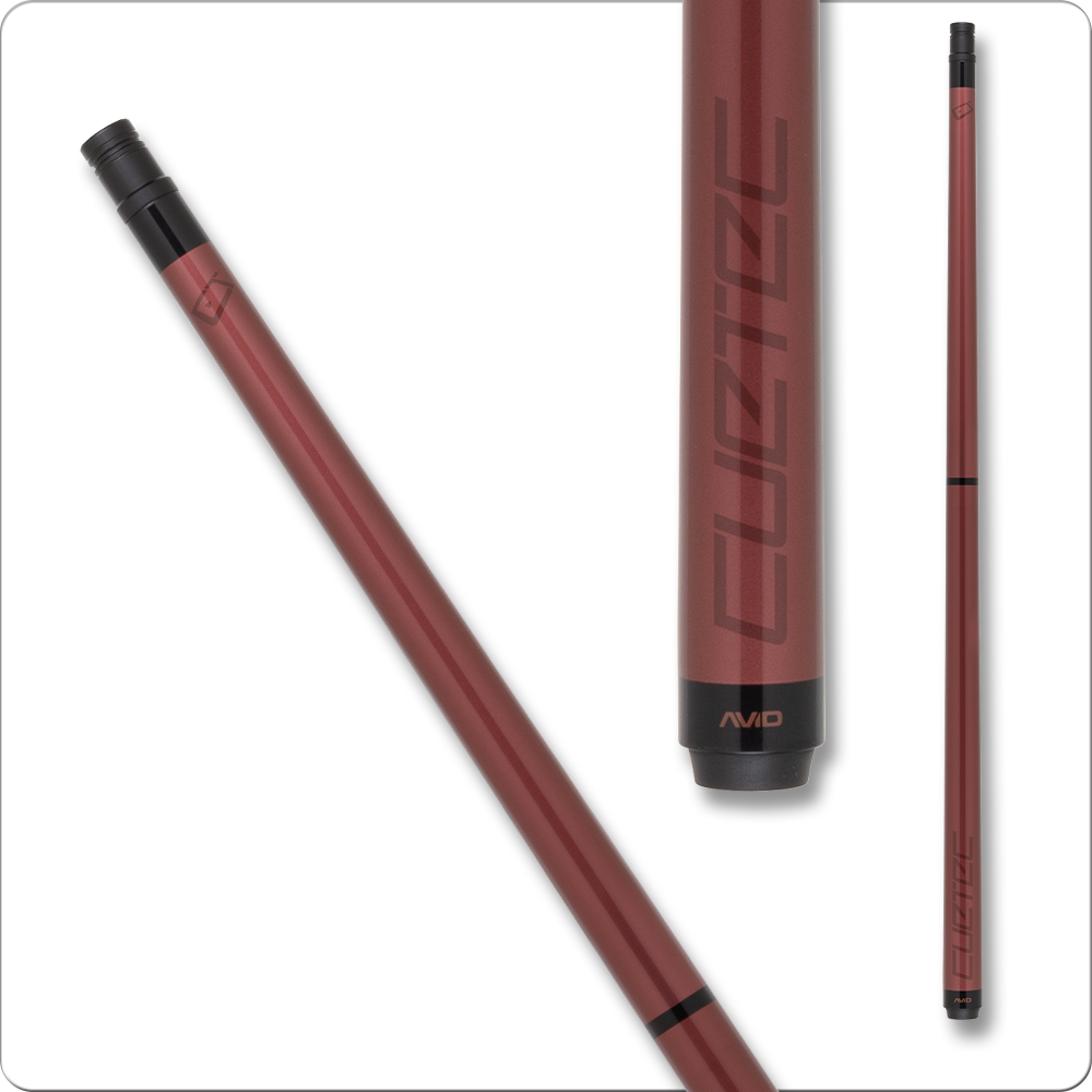 Cuetec Avid Chroma Pool Cue - Bordeaux - 12.75mm