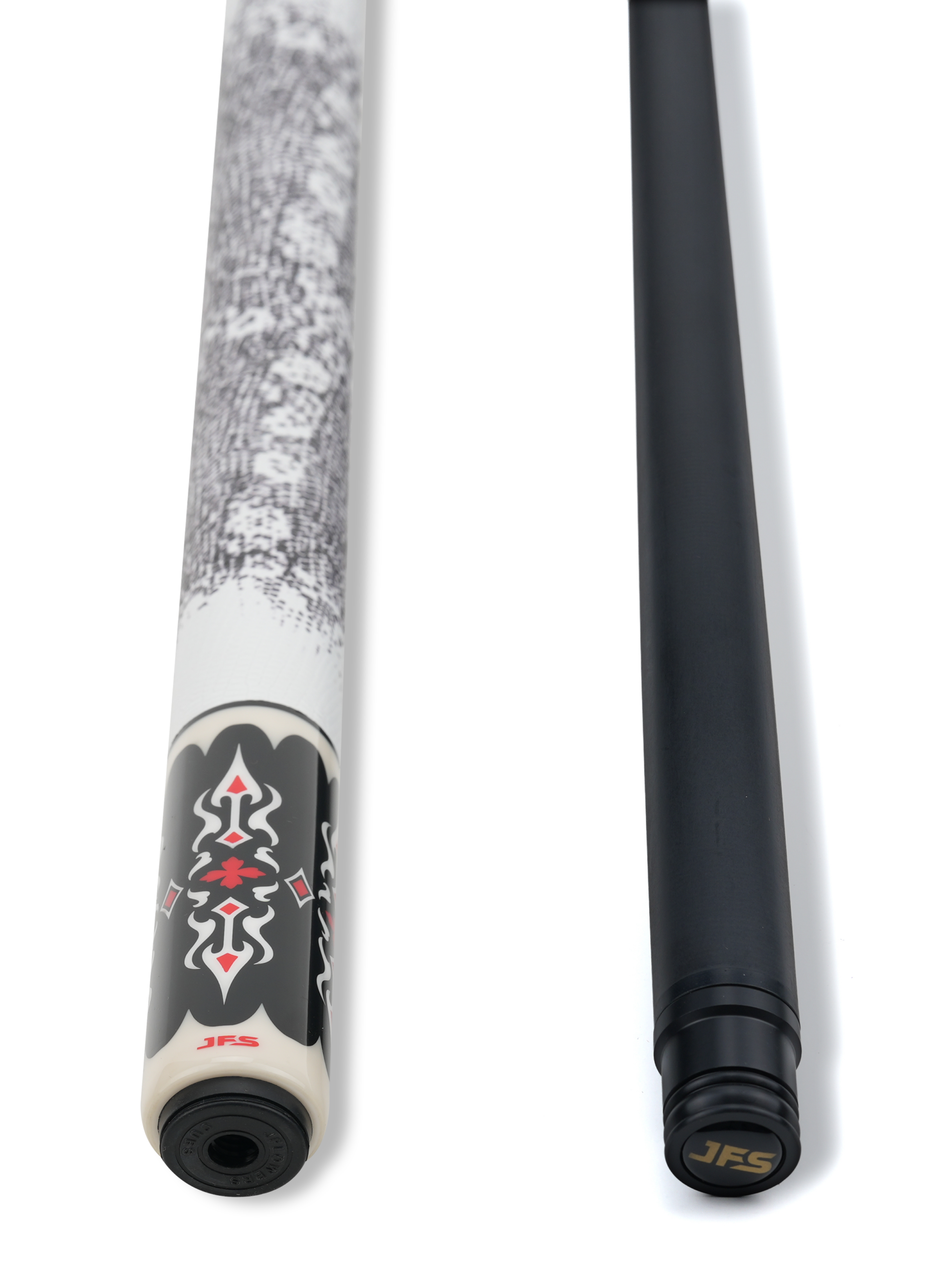 JFlowers DANTE 1 - Limited - White Lizard Wrap Pool Cue